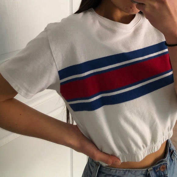 Cute Striped Crop Top - Picture 3 of 3